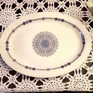 Vintage Pristine Pontesa Ironstone Castillian Collection Serving Platter 14 X 10